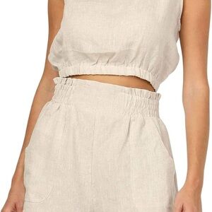Women’s Two Piece Summer Tank & Shorts